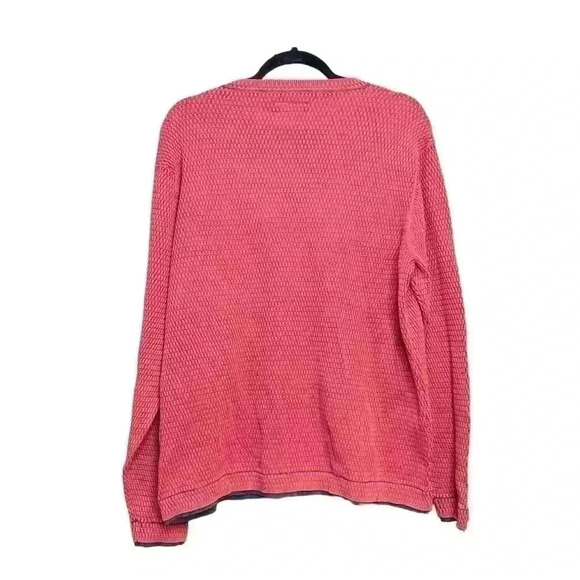 Carbon 2 Cobalt Mens V-Neck Sweater Size L - Picture 2 of 5